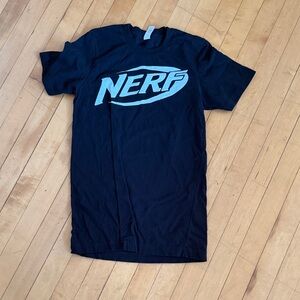 Nerf Black Tee with Bold Logo